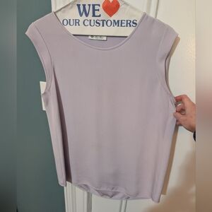 Lavender Sleeveless Women's Top